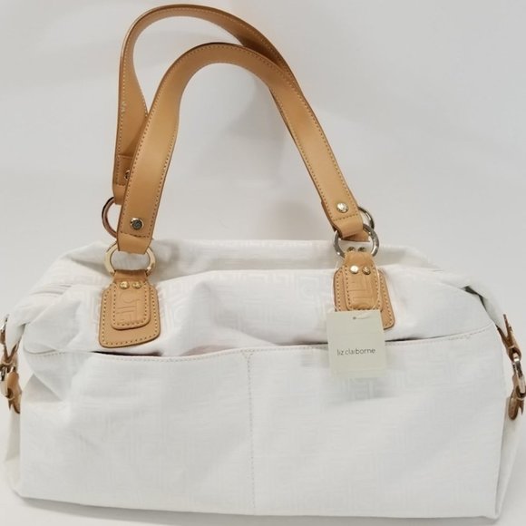 Liz Claiborne Handbags - Liz Claiborne White Heritage Mosaic Purse NWT